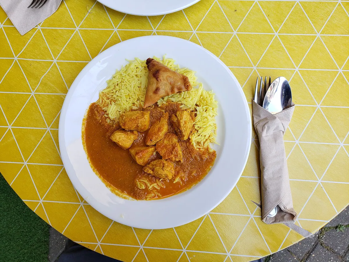 Indian food typical of Daata Greystones